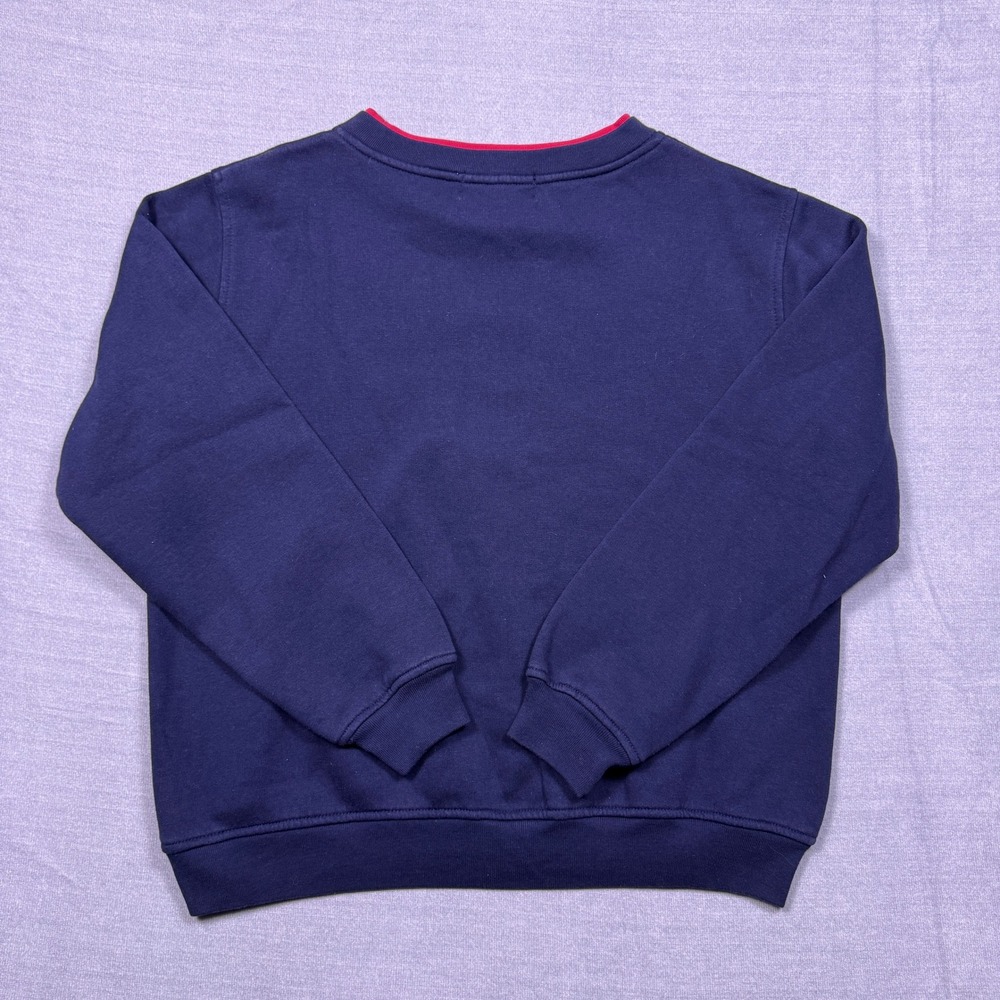Shenanigans Womens Size S Navy‎ Blue Sleigh Bells Ring Christmas Sweatshirt - Picture 2 of 6
